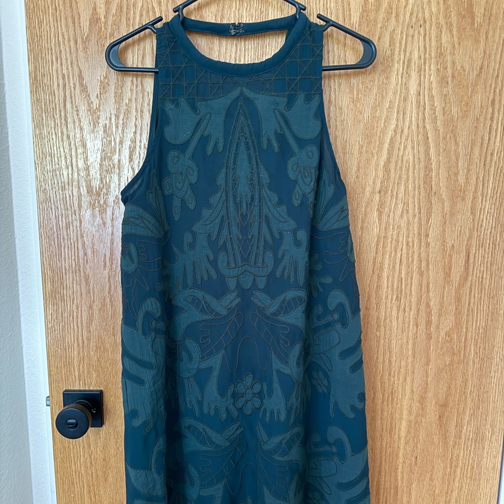 Dark Green Shift dress